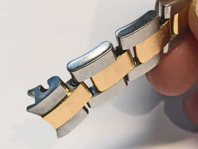 Rolex band stretch repair. Jubilee and Oyster bracelets repair